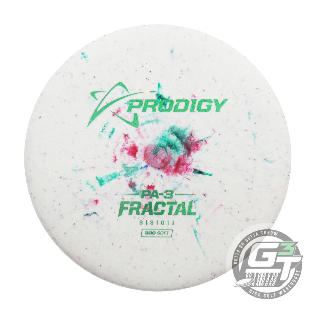 Prodigy 300 Soft Fractal PA3 Putter Golf Disc (Individually Listed)