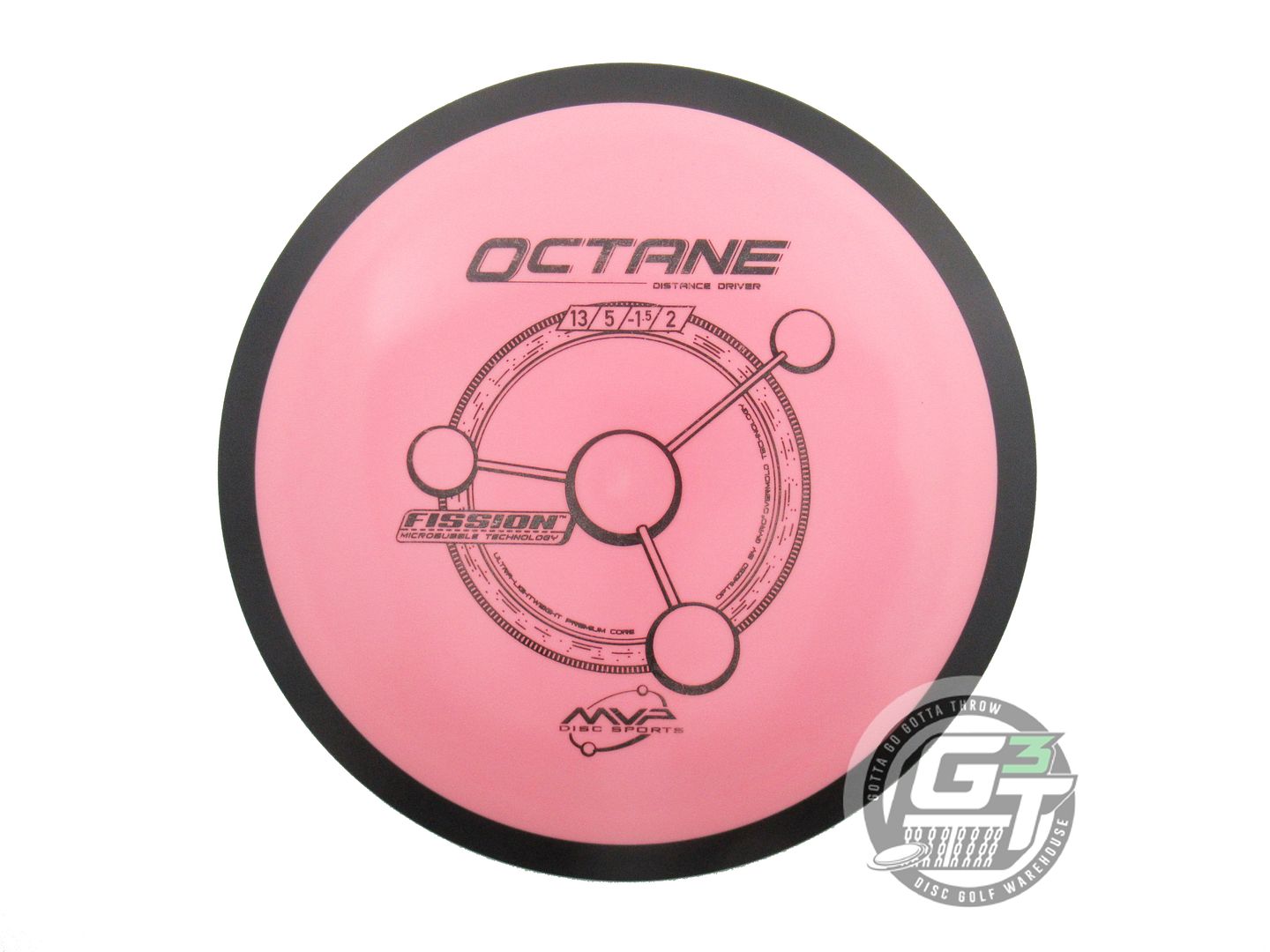 USED MVP Disc Sports Fission Octane 163g Pink Distance Driver Golf Disc