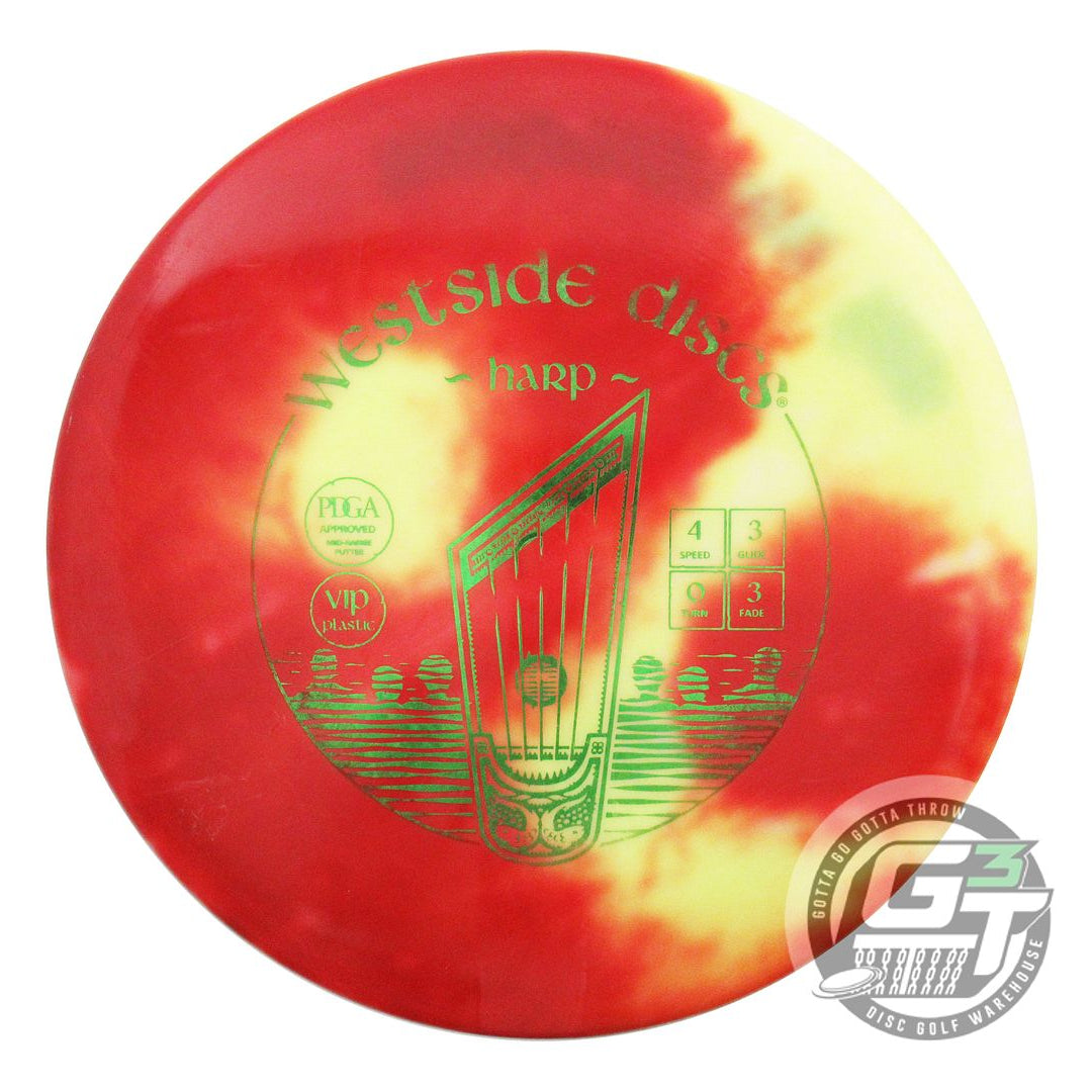 USED Westside Discs MyDye VIP Harp 174g Yin Yang Putter Golf Disc