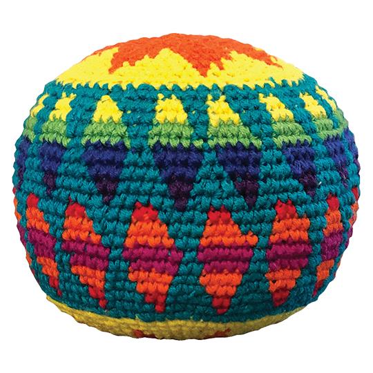 Buena Onda Games Saco Grande Crochet Hacky Sack Footbag – Gotta Go