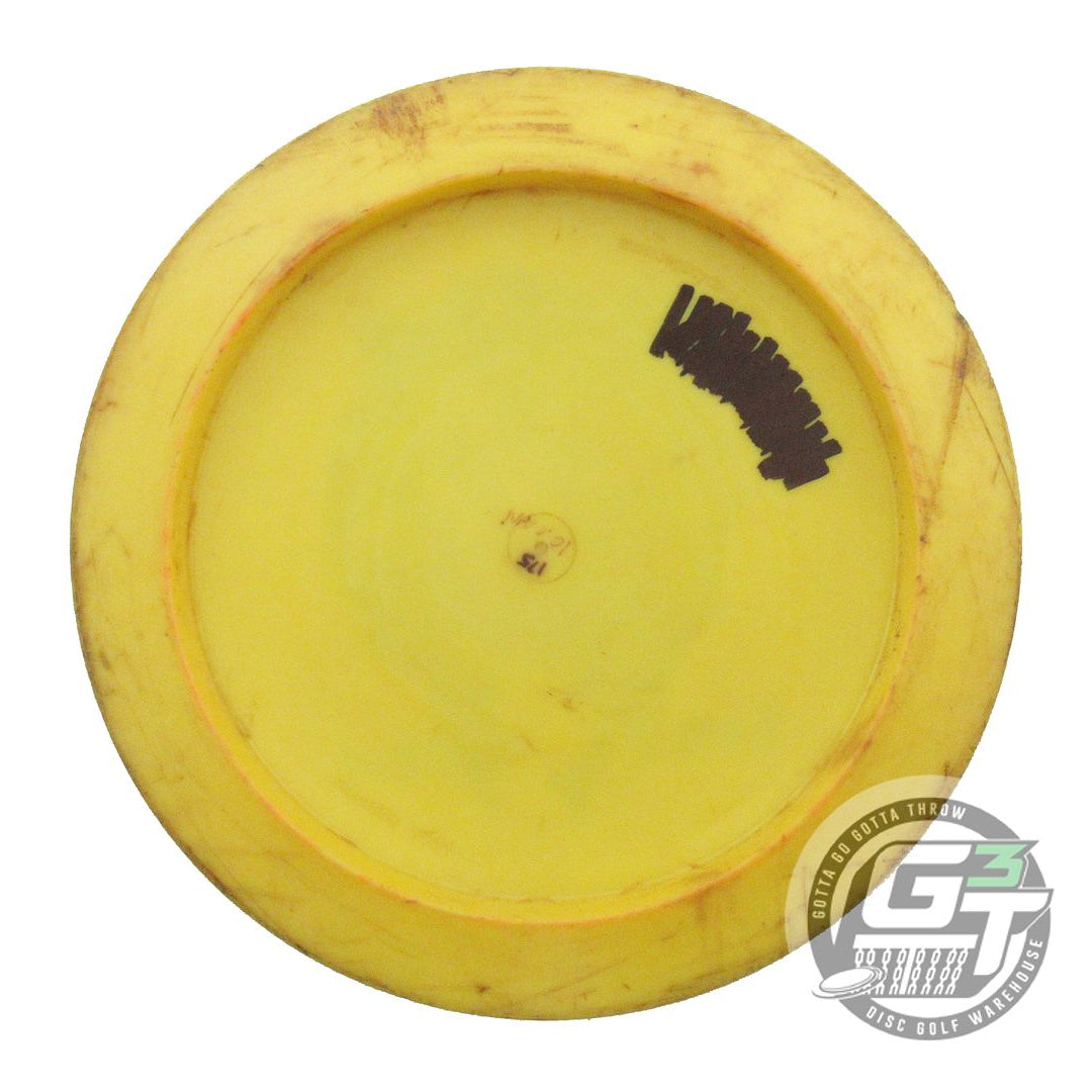 USED Legacy Discs Icon Cannon 175g Yellow Aqua Foil Distance Driver Golf Disc