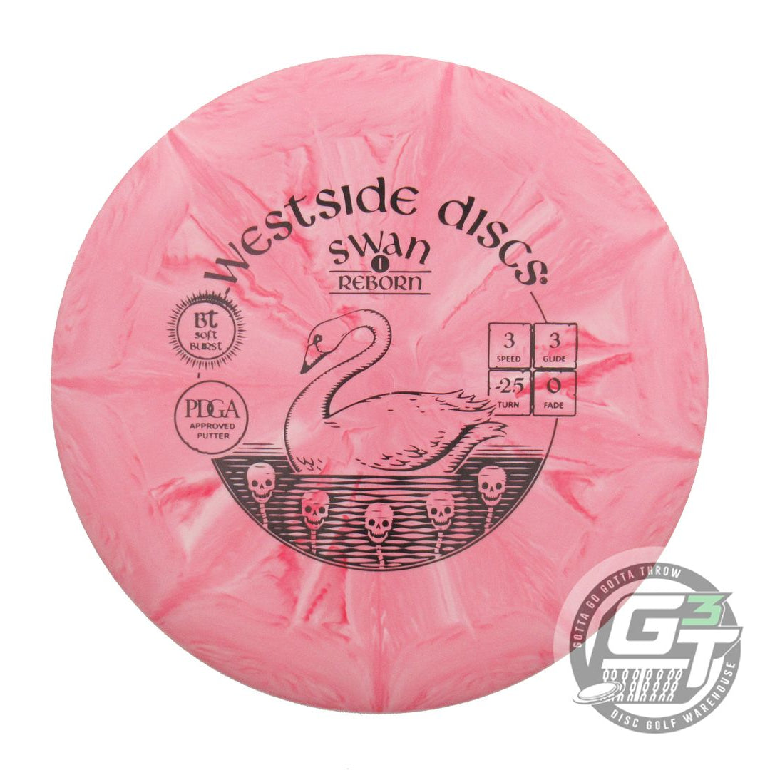 Westside BT Soft Burst Swan 1 Reborn Putter Golf Disc (Individually Listed)
