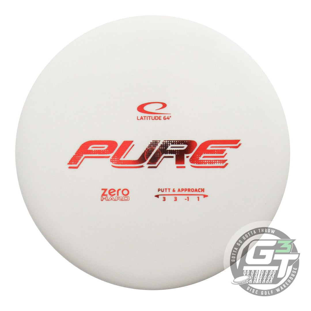 Latitude 64 Zero Line Hard Pure Putter Golf Disc (Individually Listed)