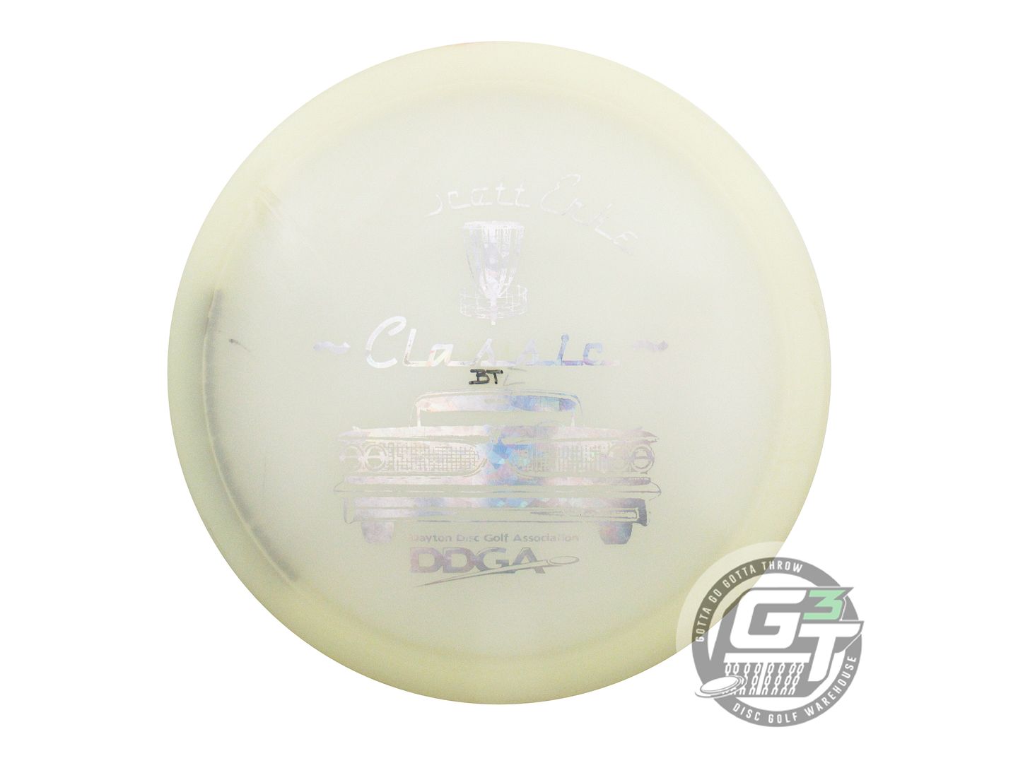 USED Innova Champion Glow Gator 174g Silver Shatter Foil Midrange Disc