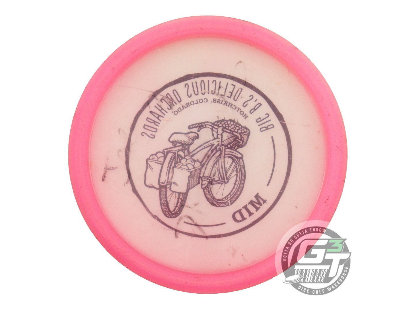 USED Dynamic Discs Lucid EMAC Truth 177g Pink Black Stamp Midrange Golf Disc