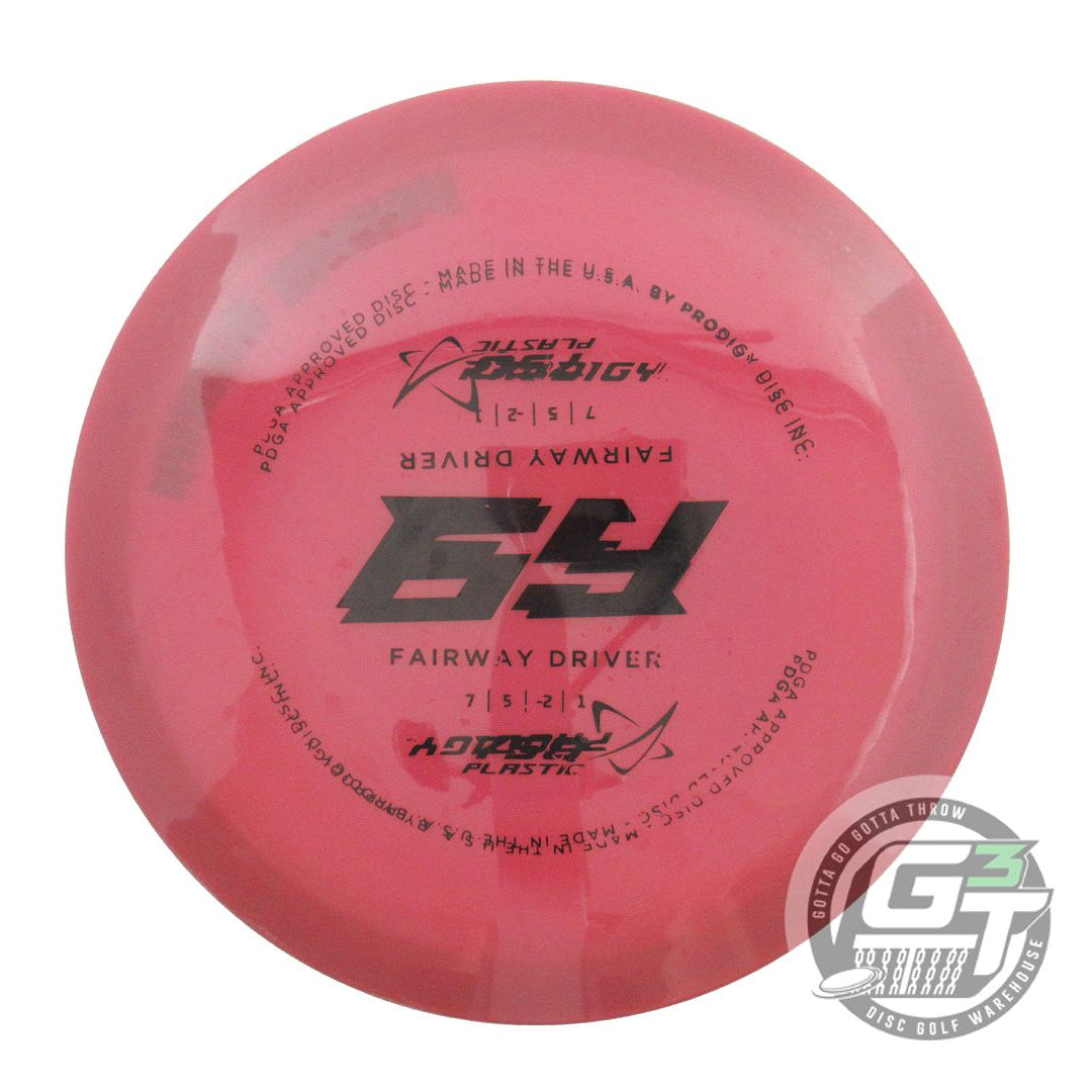 USED Prodigy Discs X-OUT 750 F5 176g Raspberry Fairway Driver Golf Disc