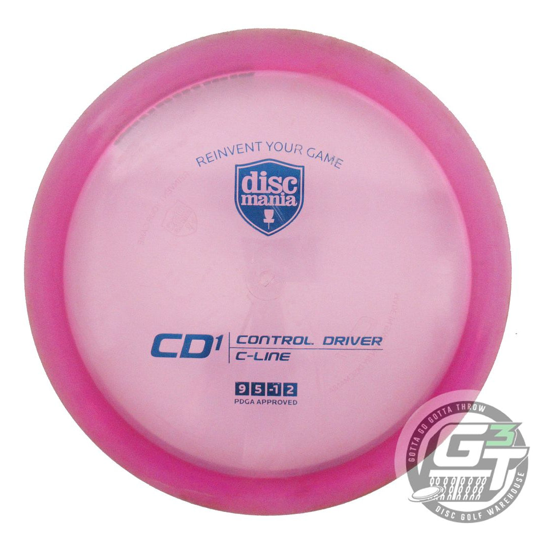 USED DiscMania C-Line CD1 174g Pink Blue Foil Distance Driver Golf Disc
