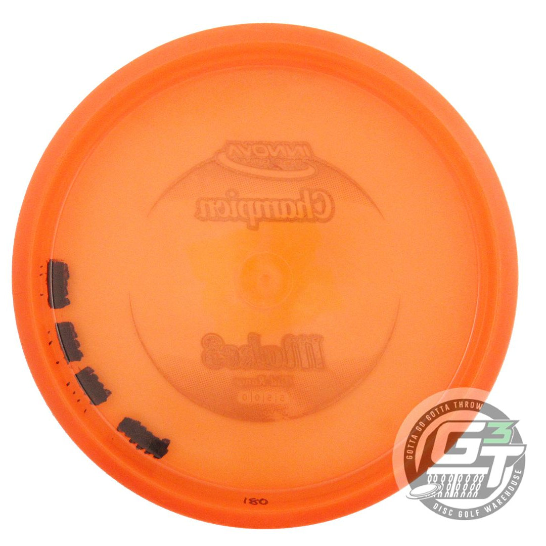 USED Innova Champion Mako3 180g Orange Red Foil Midrange Golf Disc
