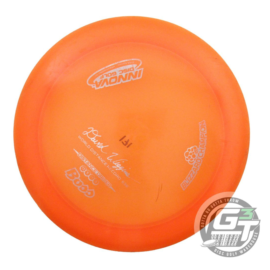 USED Innova Blizzard Boss 171g Orange Silver Foil Distance Driver Golf Disc