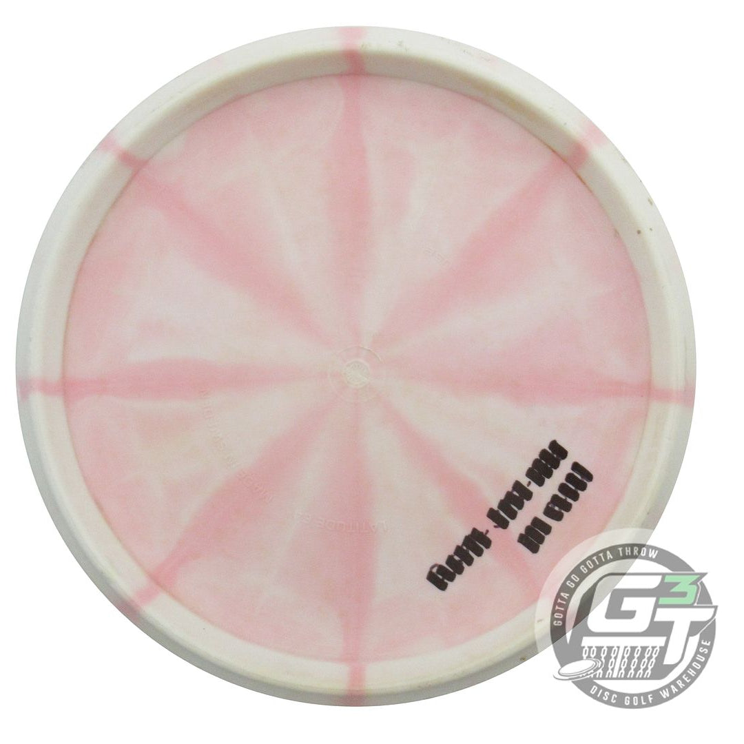 USED Latitude 64 X-OUT Retro Burst Fuse 177g Lt. Pink Midrange Golf Disc