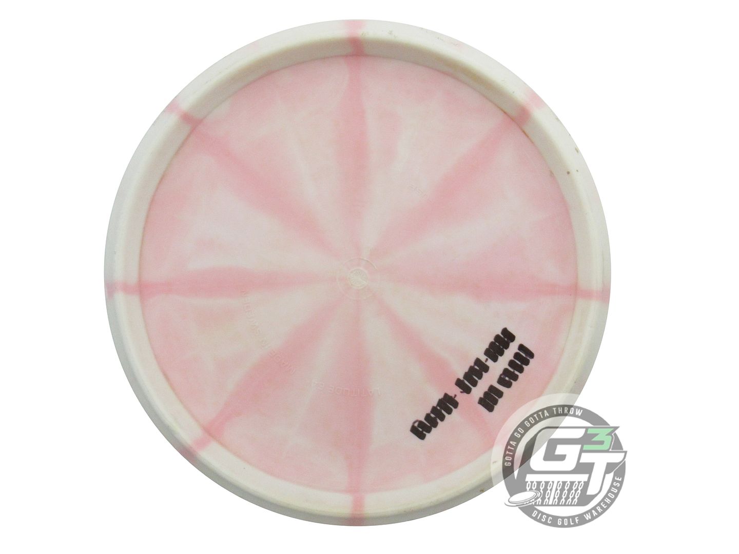 USED Latitude 64 X-OUT Retro Burst Fuse 177g Lt. Pink Midrange Golf Disc