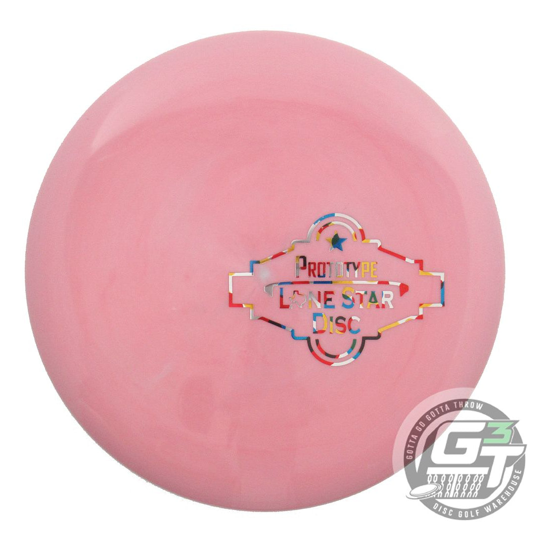 USED Lone Star Bravo Yellow Rose 173g Pink Wonder Bread Foil Putter Golf Disc