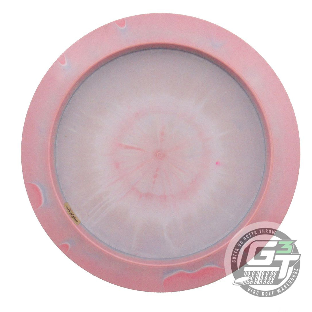 NOS Discraft ESP Nuke OS 178g Pink Red Weave Foil Distance Driver Golf Disc