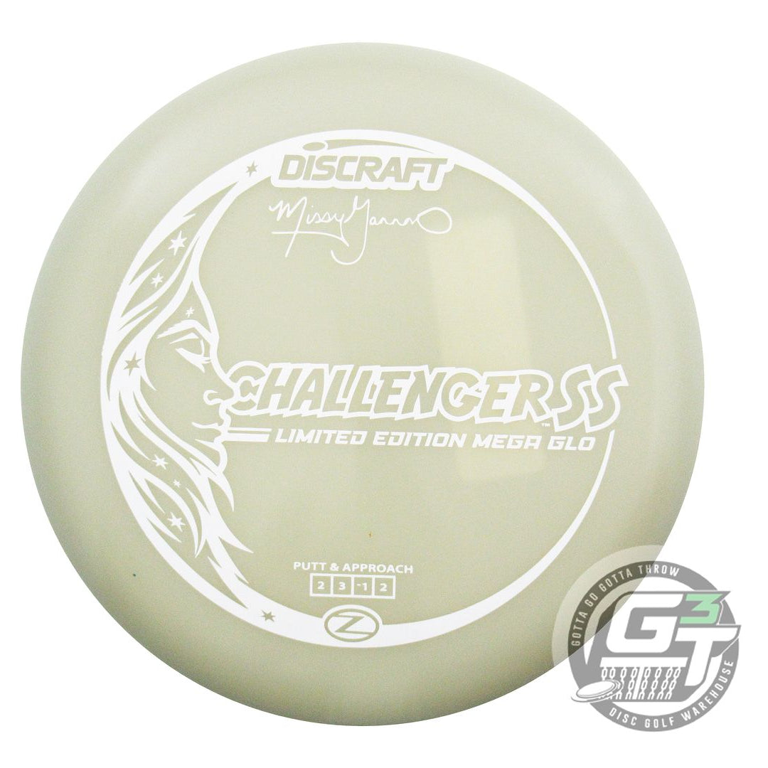 Discraft Limited Edition Missy Gannon Mega Glo Z Challenger SS Putter Golf Disc (Individually Listed)