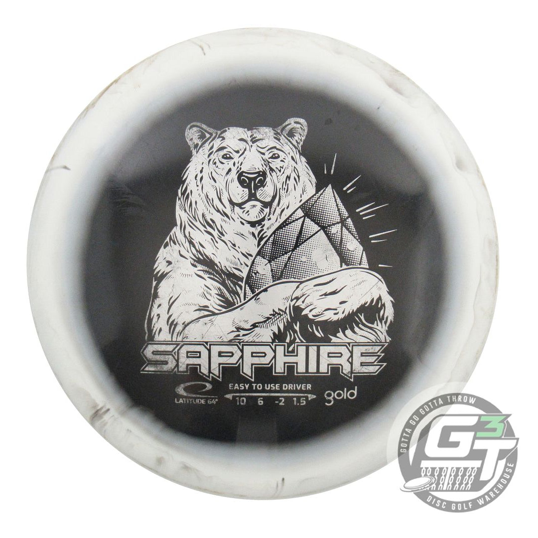 USED Latitude 64 Gold Orbit Sapphire 165g White-Black Distance Driver Golf Disc