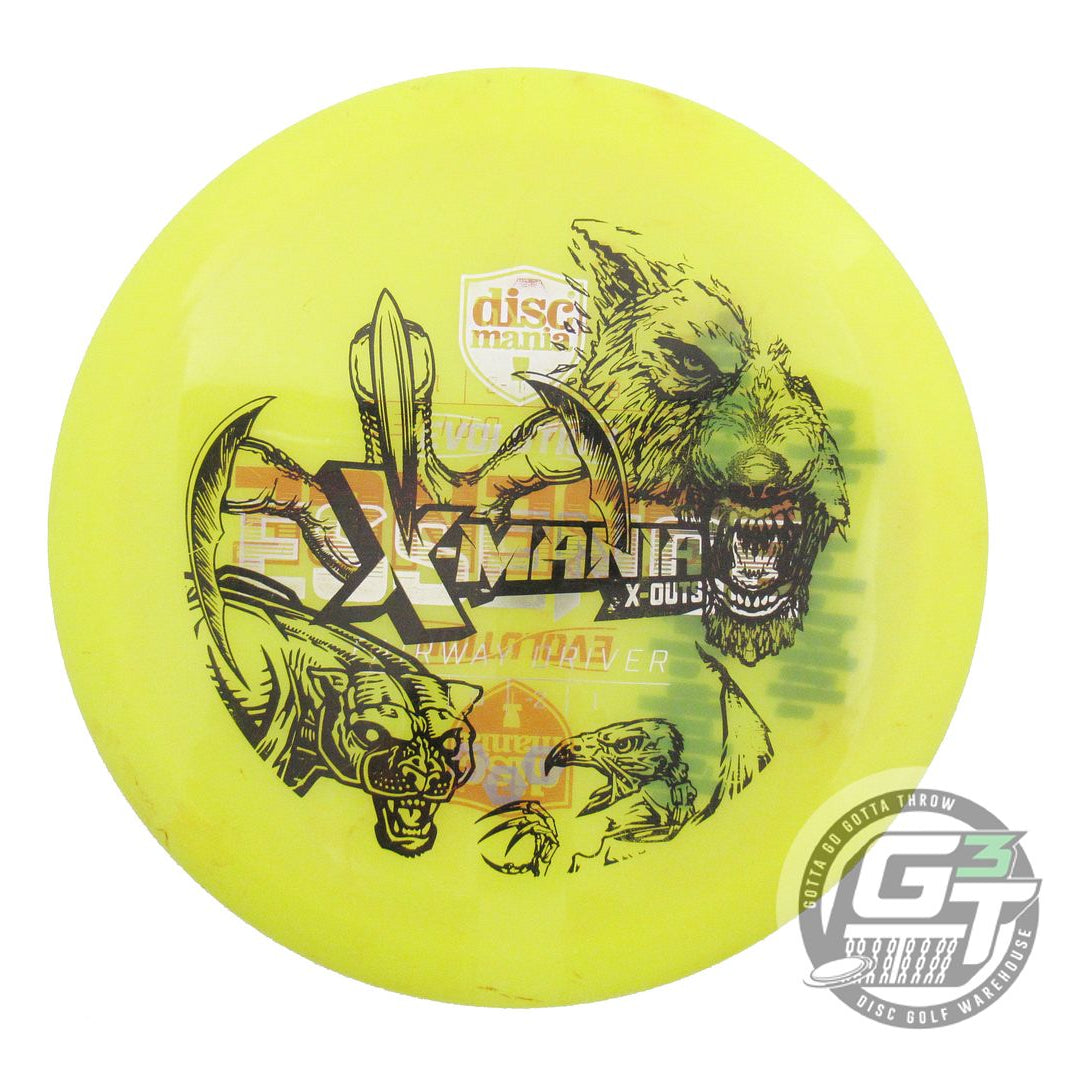 USED DiscMania X-OUT Neo Essence 171g Yellow Driver Golf Disc