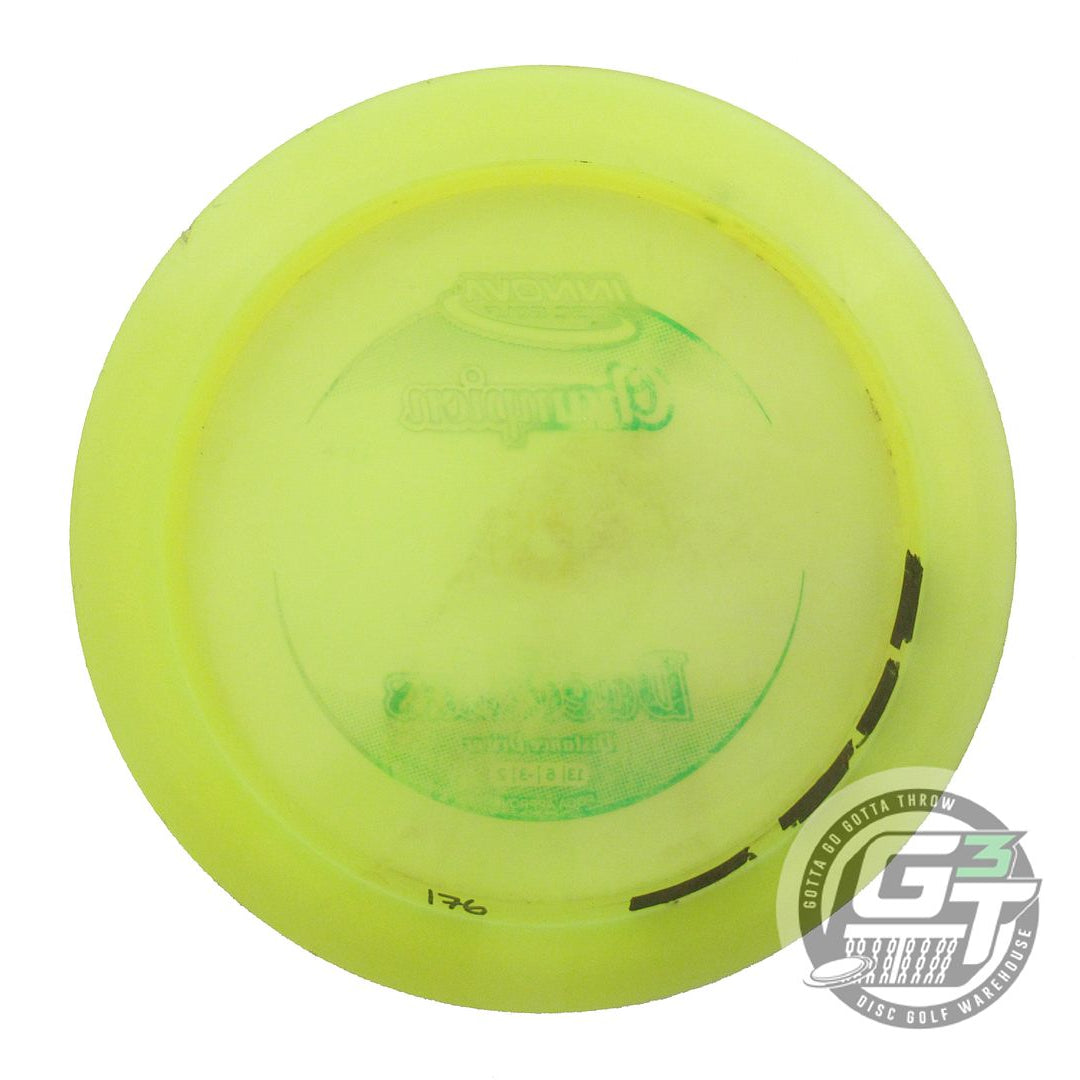 USED Innova Champion Daedalus 176g Yellow Green Foil Distance Driver Golf Disc