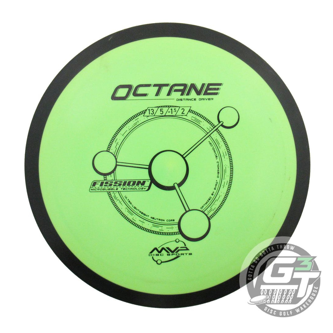 USED MVP Disc Sports Fission Octane 157g Lime Distance Driver Golf Disc