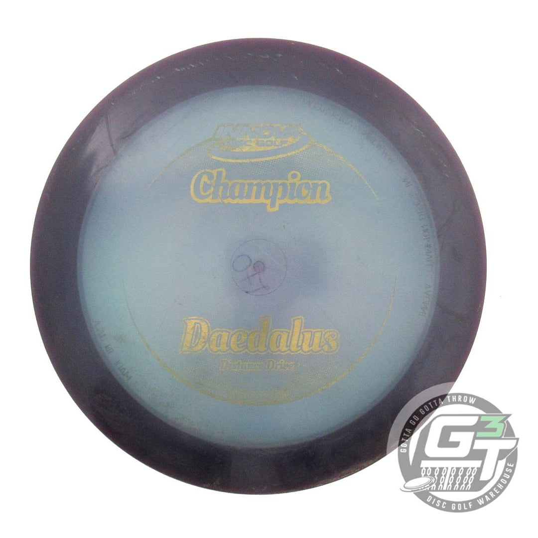 USED Innova Champion Daedalus 170g Purple Gold Foil Distance Driver Golf Disc