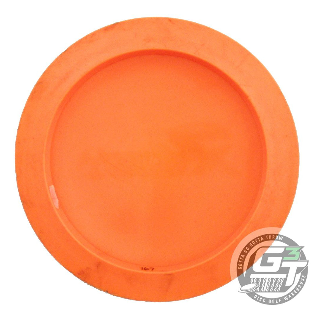 USED Discraft X-OUT X Nuke 167g Orange Green Foil Distance Driver Golf Disc