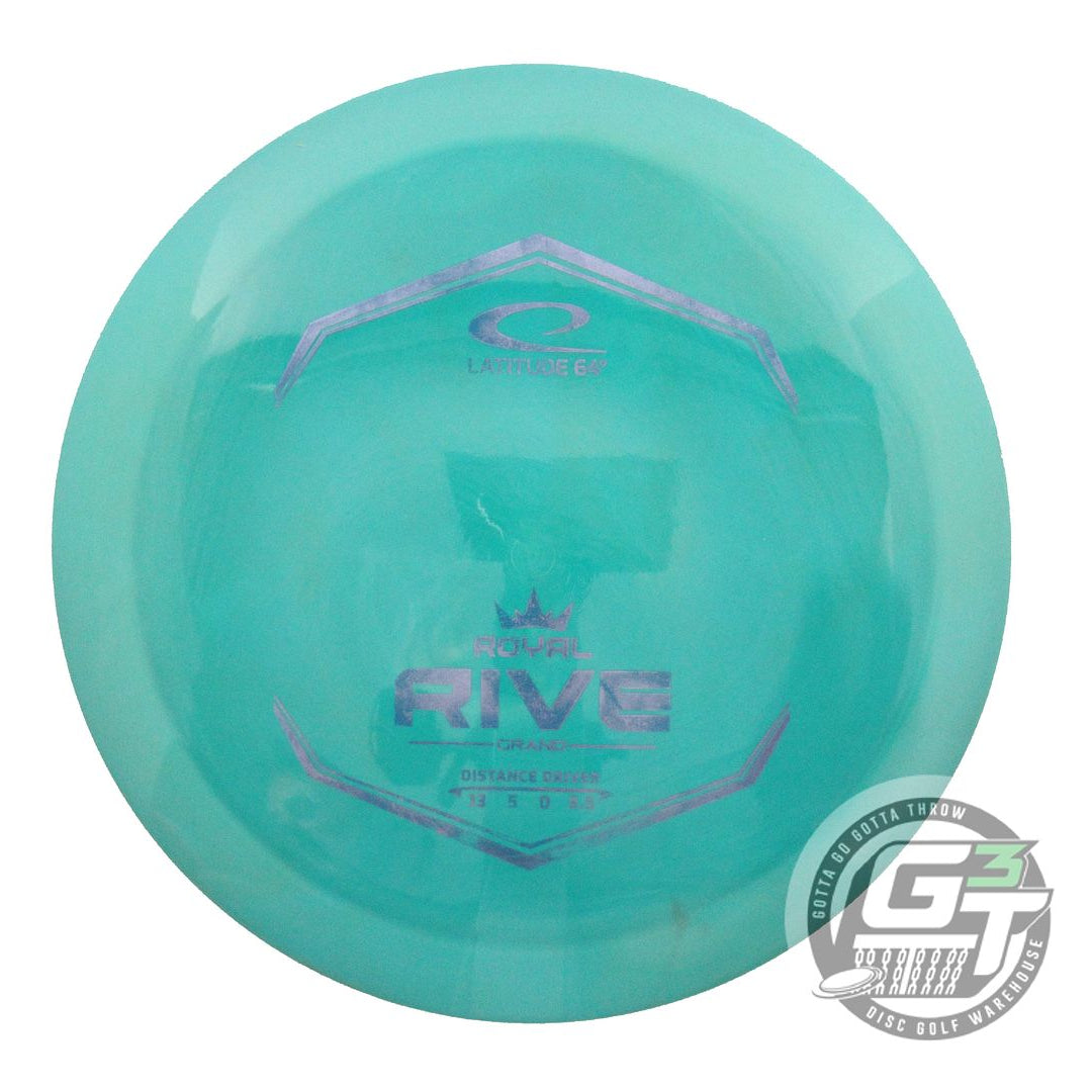 USED Latitude 64 Royal Grand Rive 175g Seafoam Lilac Foil Distance Driver Disc