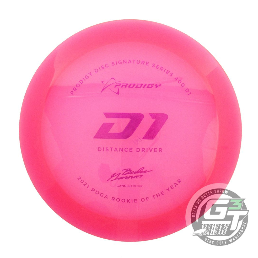 USED Prodigy Discs 400 D1 174g Pink Purple Foil Distance Driver Golf Disc