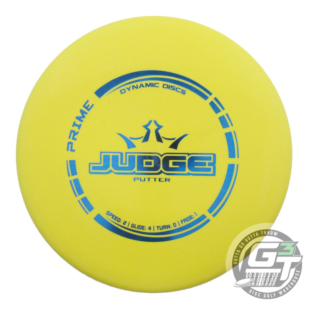 Dynamic Discs Prime Judge Putter Golf Disc (Individually Listed)