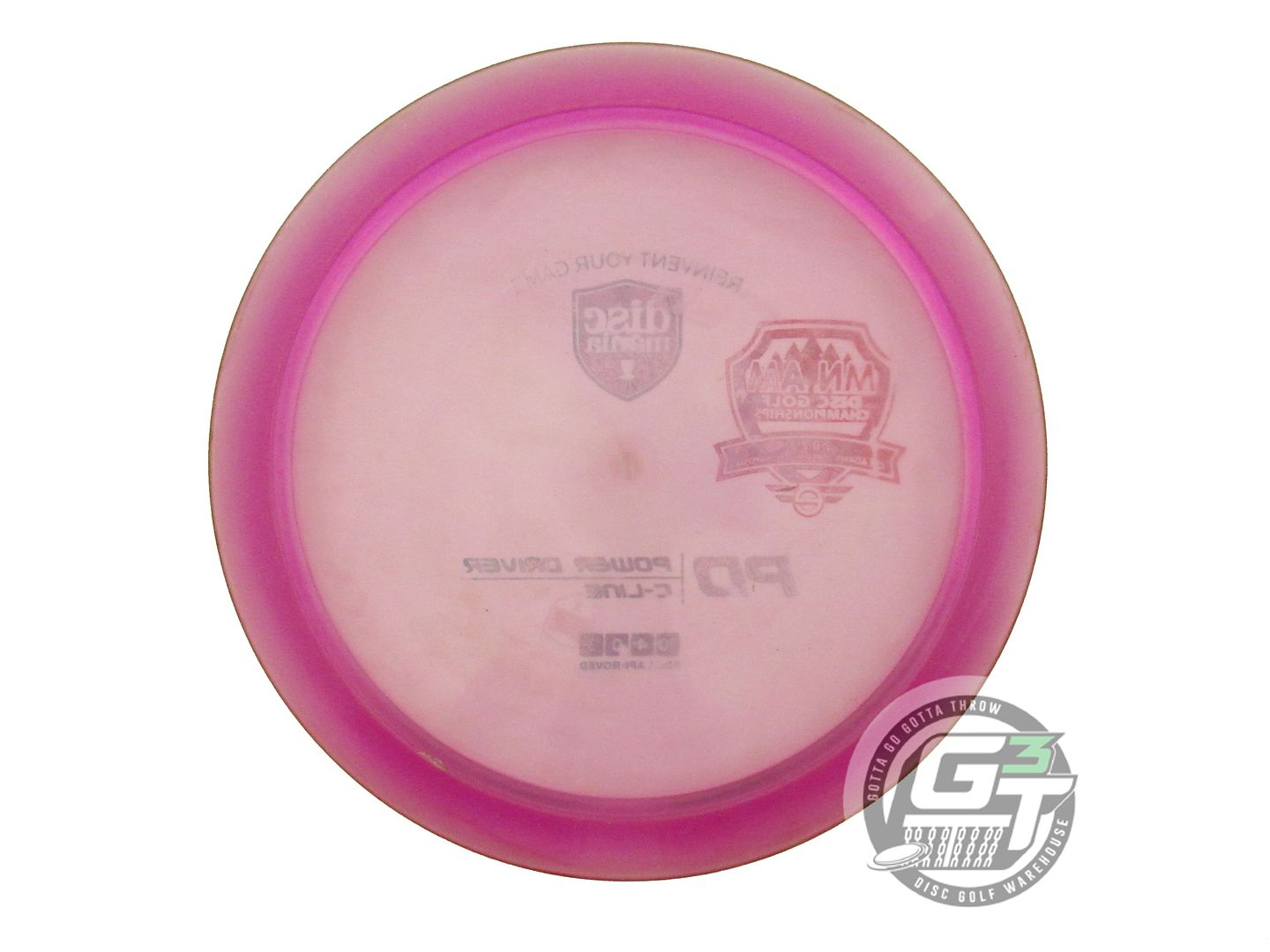 USED DiscMania C-Line PD 175g Magenta Teal Foil Distance Driver Golf Disc