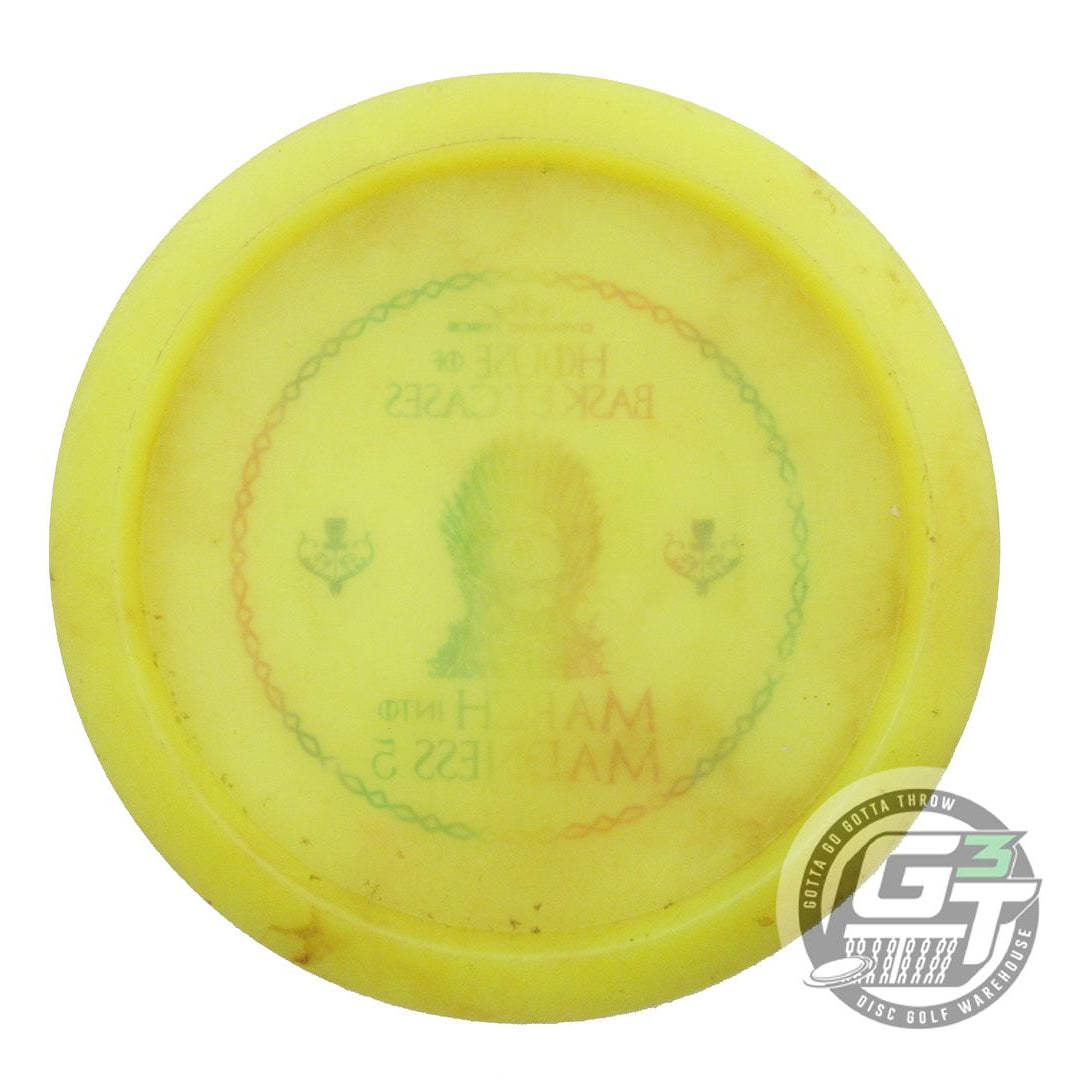 USED Latitude 64 Opto Saint 175g Yellow Rainbow Foil Fairway Driver Golf Disc