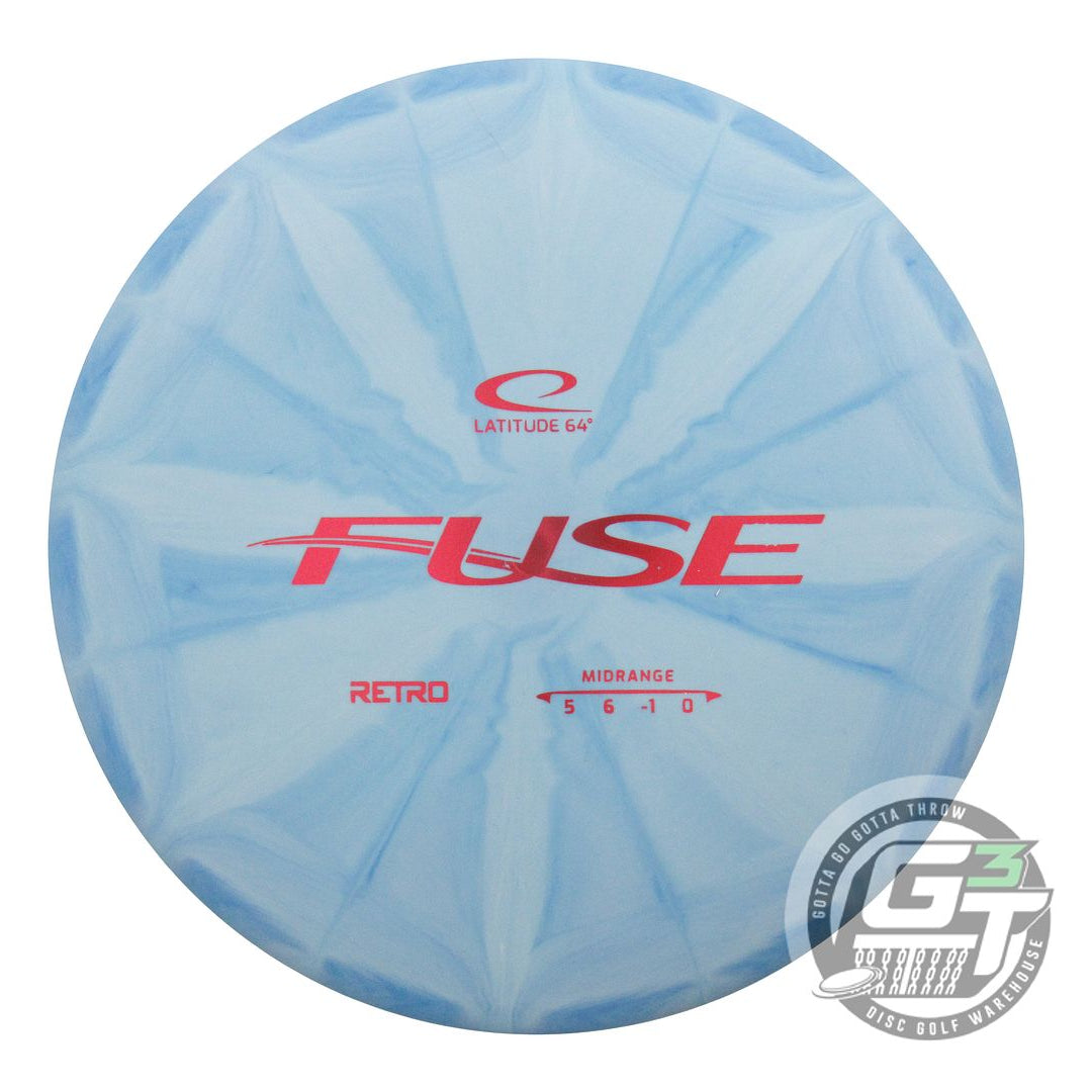 Latitude 64 Retro Burst Fuse Midrange Golf Disc (Individually Listed)