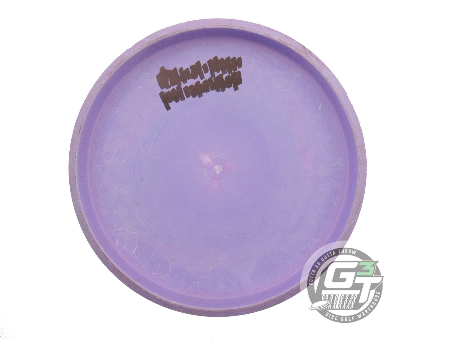 USED Latitude 64 Zero Medium Pure 173g Purple Red Foil Putter Golf Disc