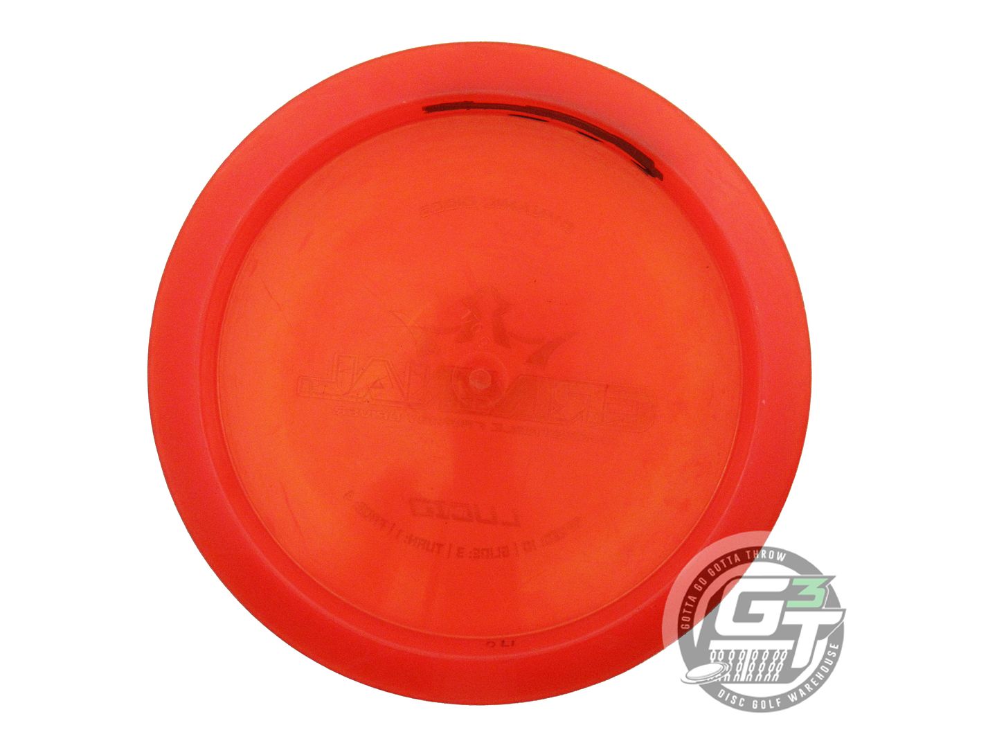 USED Dynamic Discs Lucid Criminal 170g Red Silver Stamp Distance Driver Disc