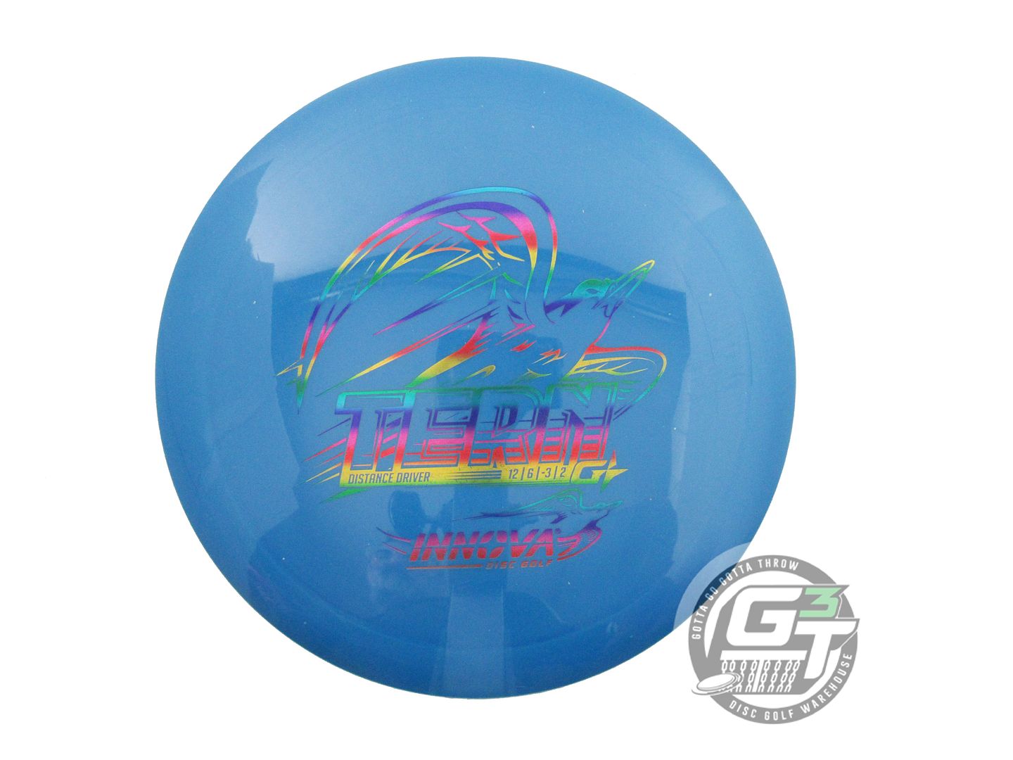 USED Innova GStar Tern 168g Blue Rainbow Foil Distance Driver Golf Disc