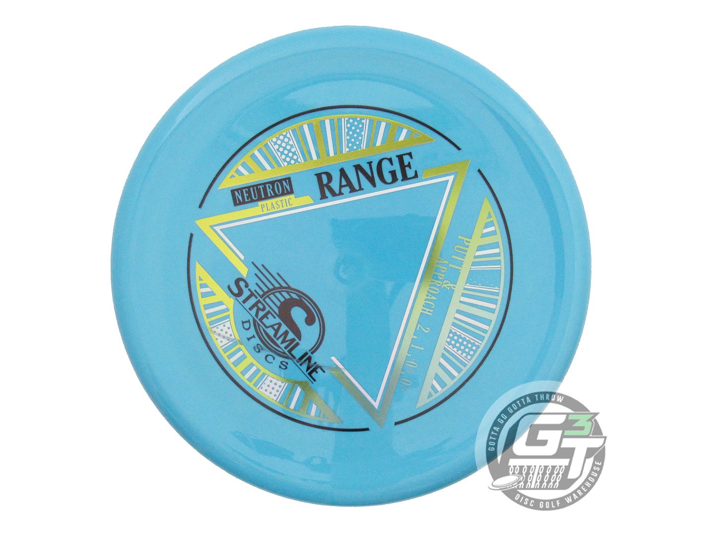 USED Streamline Discs Neutron Range 169g Teal Putter Golf Disc