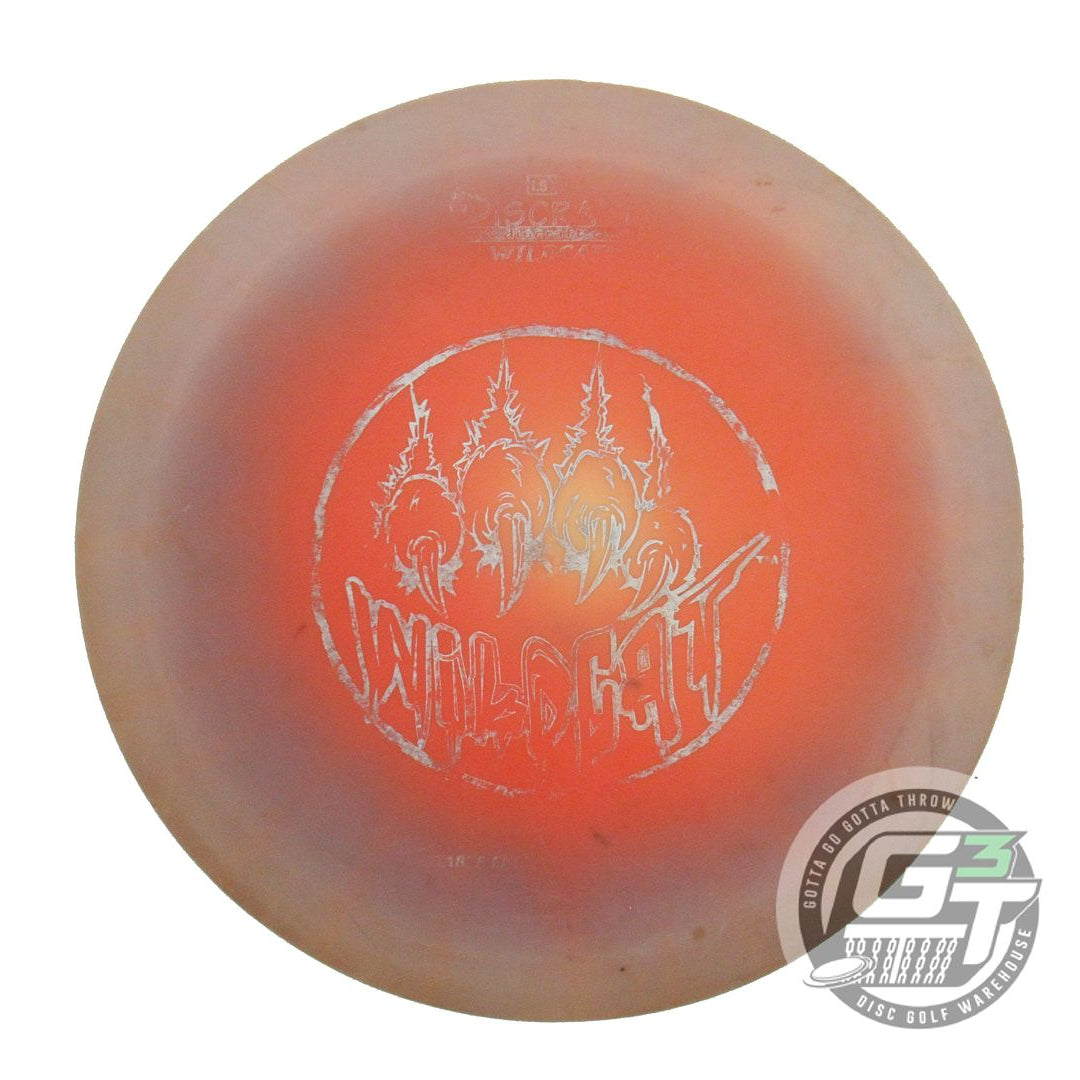 USED Discraft FlyDye Elite X Wildcat 167g Purple-Red OOP Distance Driver Disc