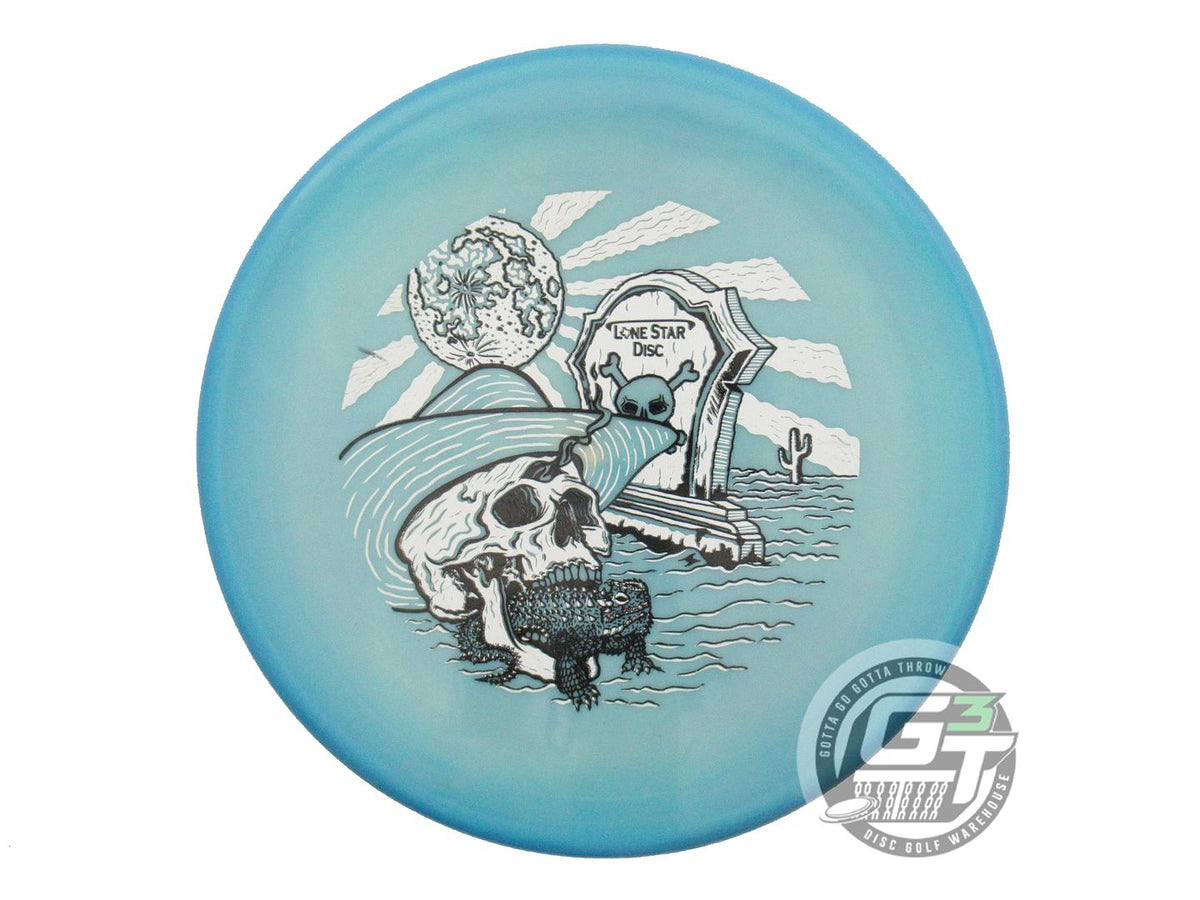 USED Lone Star Bravo Horny Toad 175g Teal White Stamp Putter Golf Disc