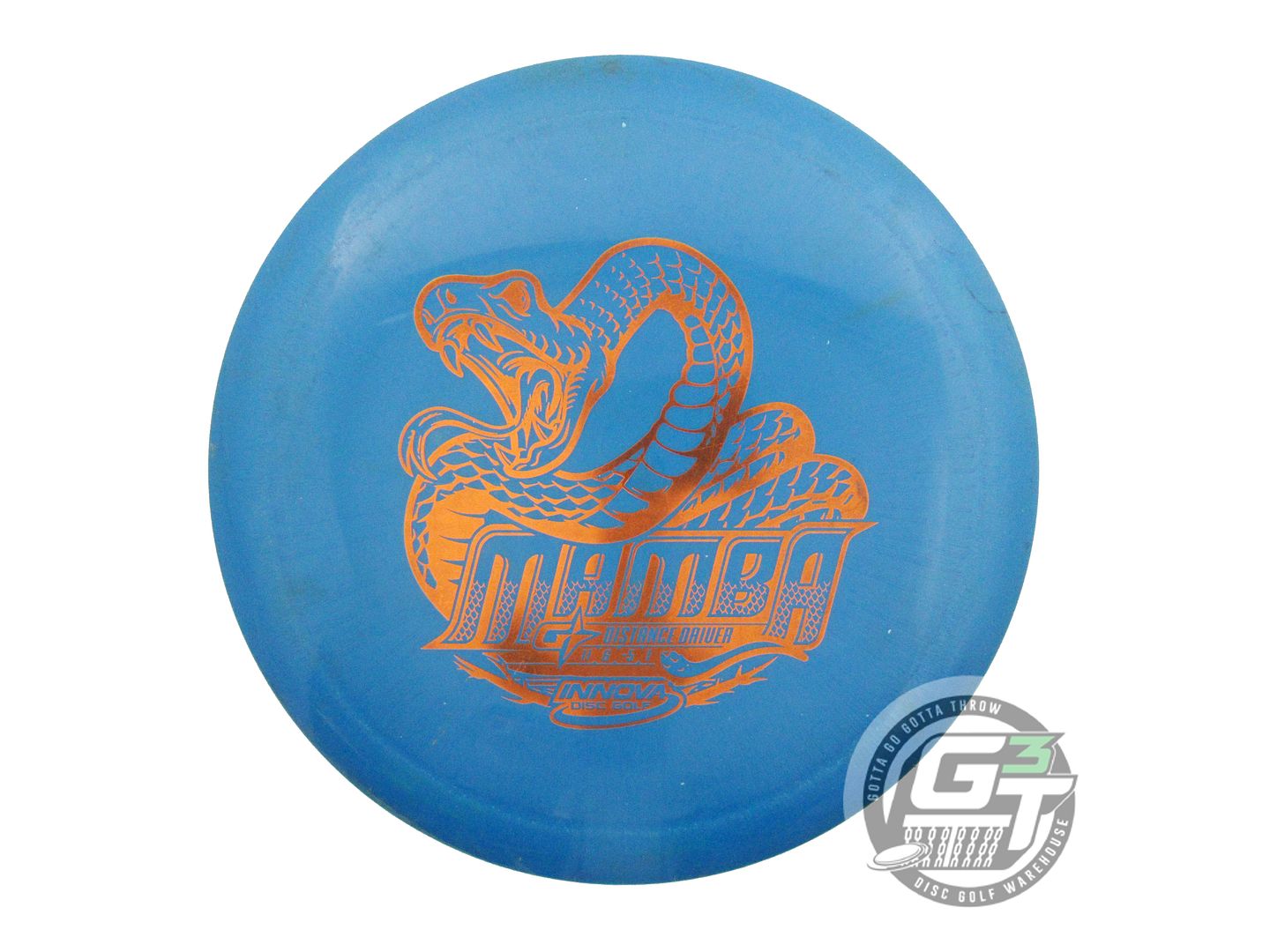 USED Innova GStar Mamba 149g Blue Copper Foil Distance Driver Golf Disc