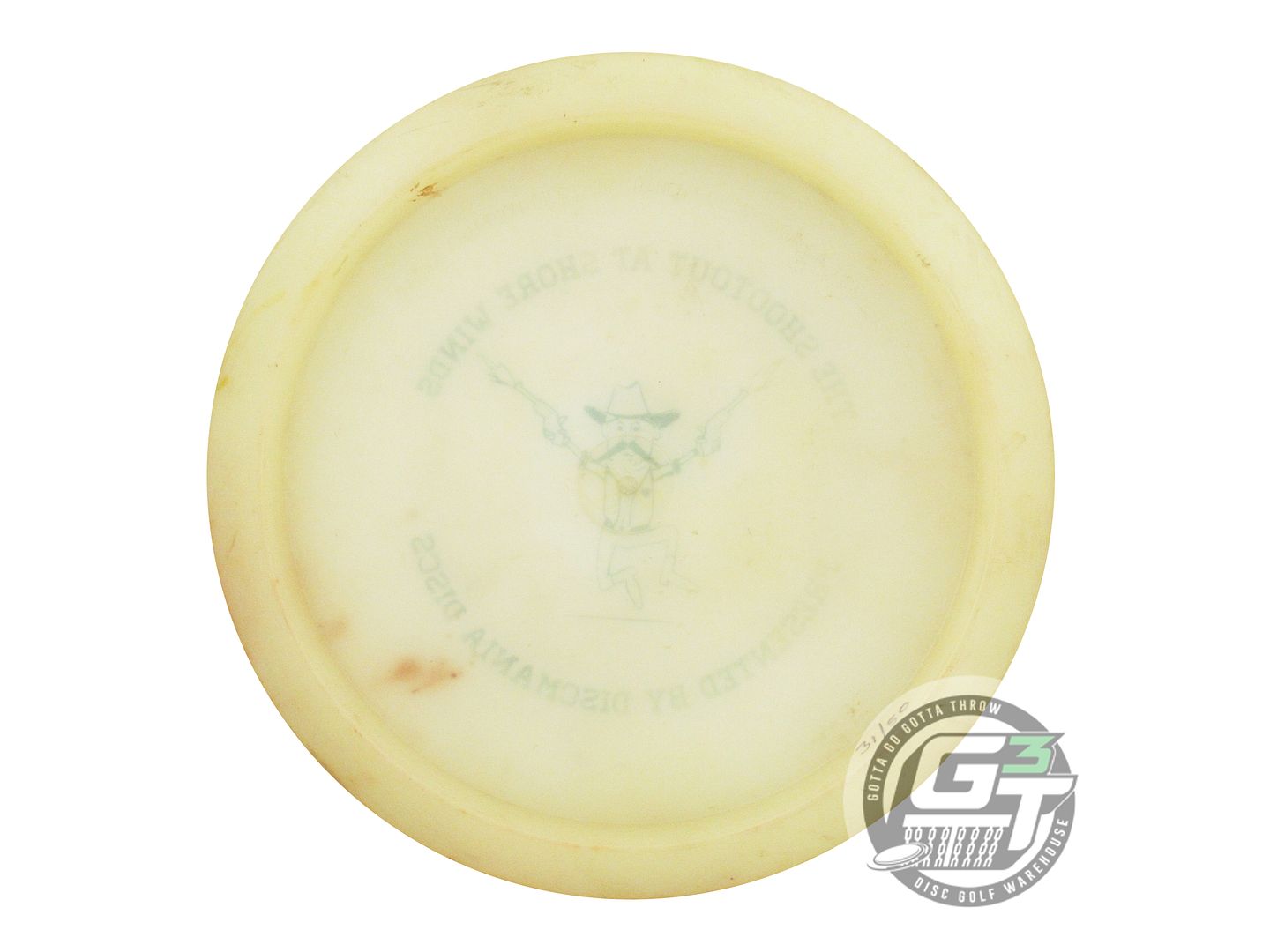 USED DiscMania Glow C-Line FD 175g Wiped Stamp Fairway Driver Golf Disc