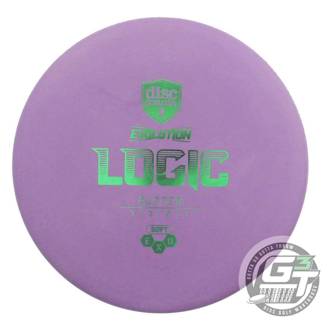 Discmania Evolution Exo Soft Logic Putter Golf Disc (Individually Listed)