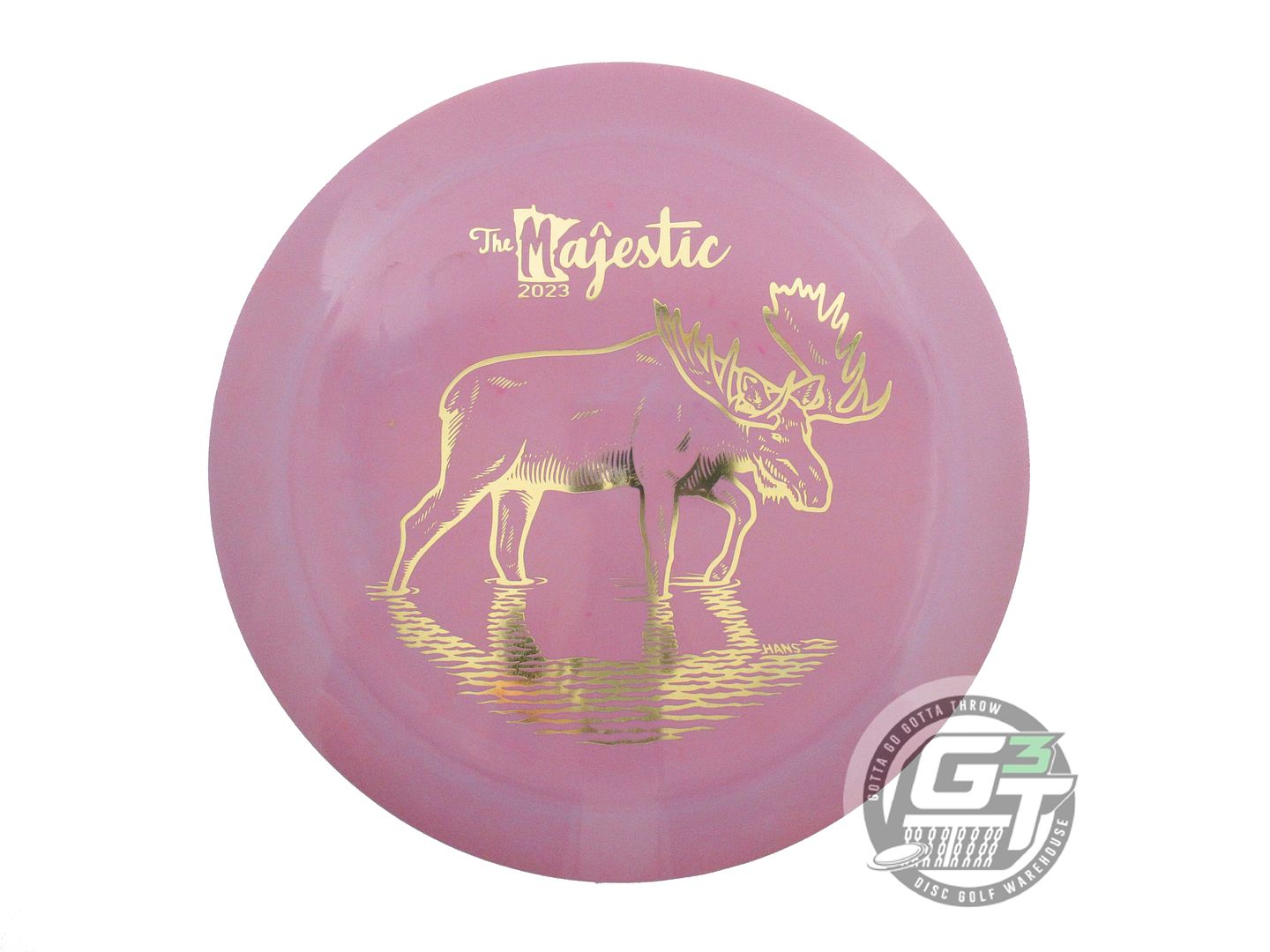 USED Discraft ESP Nuke 175g Purple Gold Foil MN MAJESTIC Distance Driver Disc