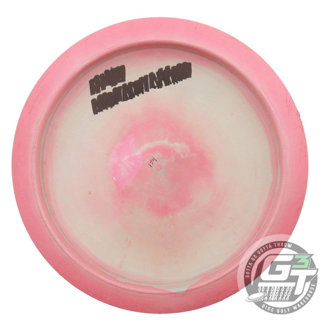 USED Discraft ESP Heat 174g Pink Gold Star Foil Distance Driver Golf Disc