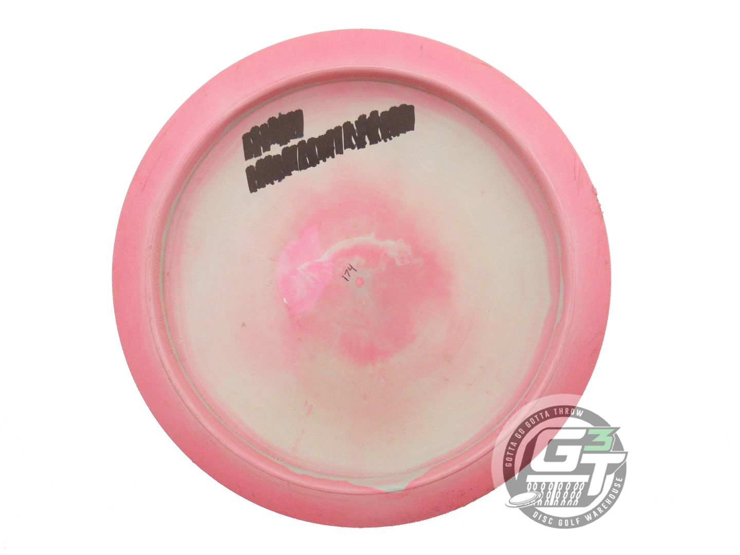 USED Discraft ESP Heat 174g Pink Gold Star Foil Distance Driver Golf Disc