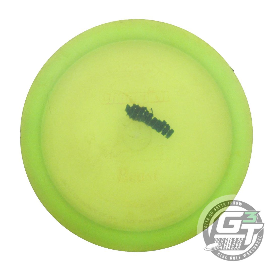 USED Innova Champion Beast 171g Lime Wiped Stamp Distance Driver Golf Disc