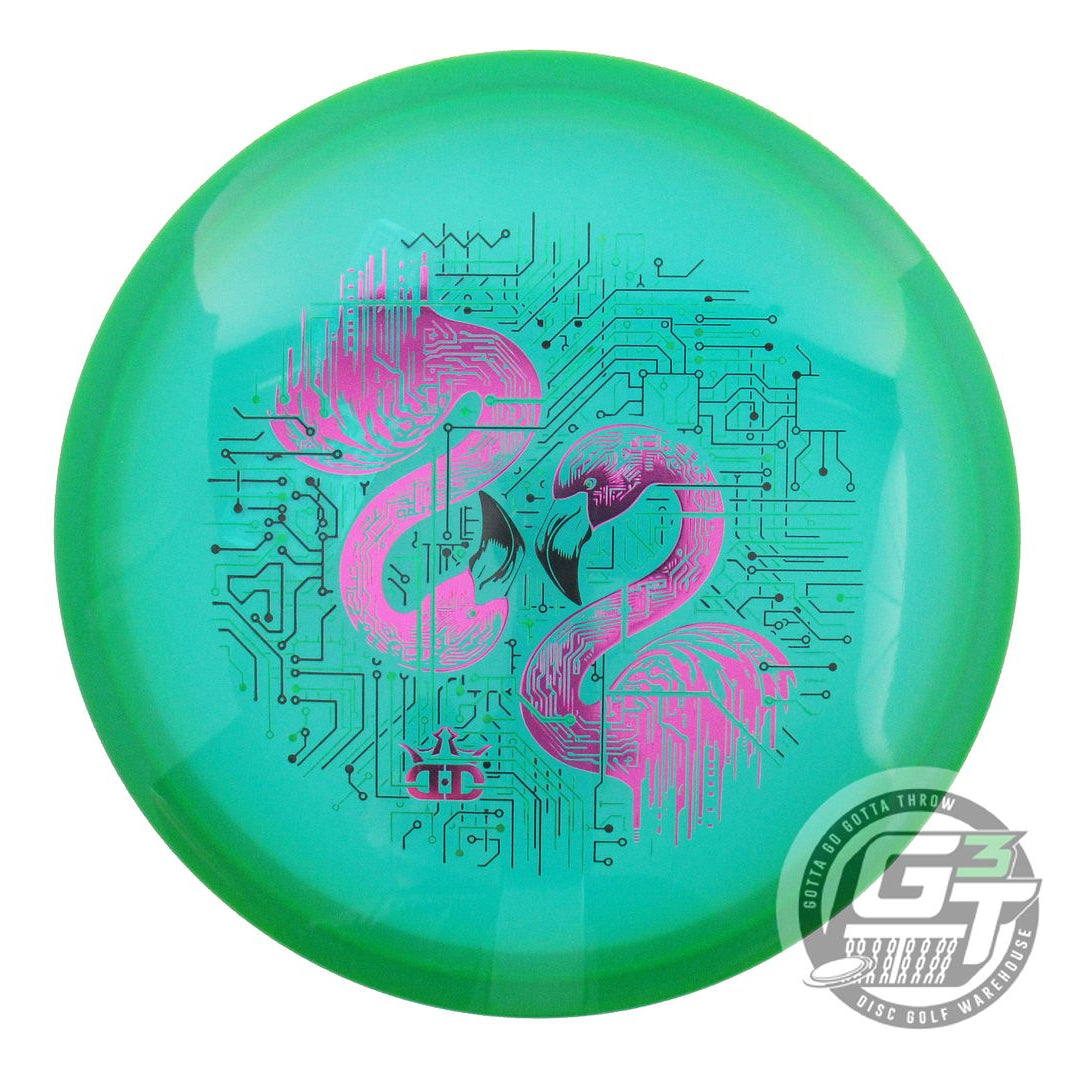 Dynamic Discs Limited Edition Digi Flamingo Stamp Lucid Orbit Jury Putter Golf Disc (Individually Listed)