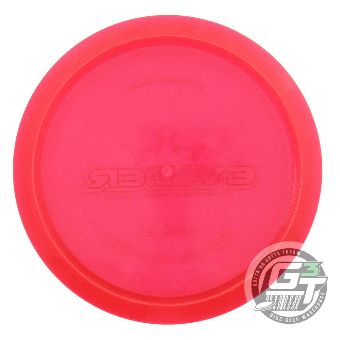 USED Dynamic Discs Lucid Evader 173g Red Red Foil Fairway Driver Golf Disc