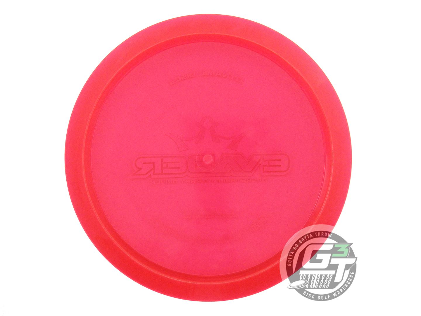 USED Dynamic Discs Lucid Evader 173g Red Red Foil Fairway Driver Golf Disc