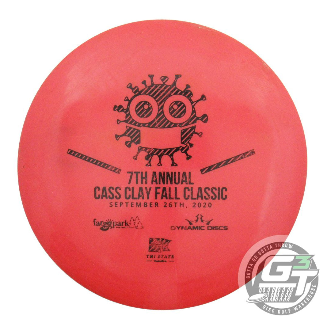 USED Dynamic Discs Fuzion Raider 174g Red Black Stamp Distance Driver Golf Disc