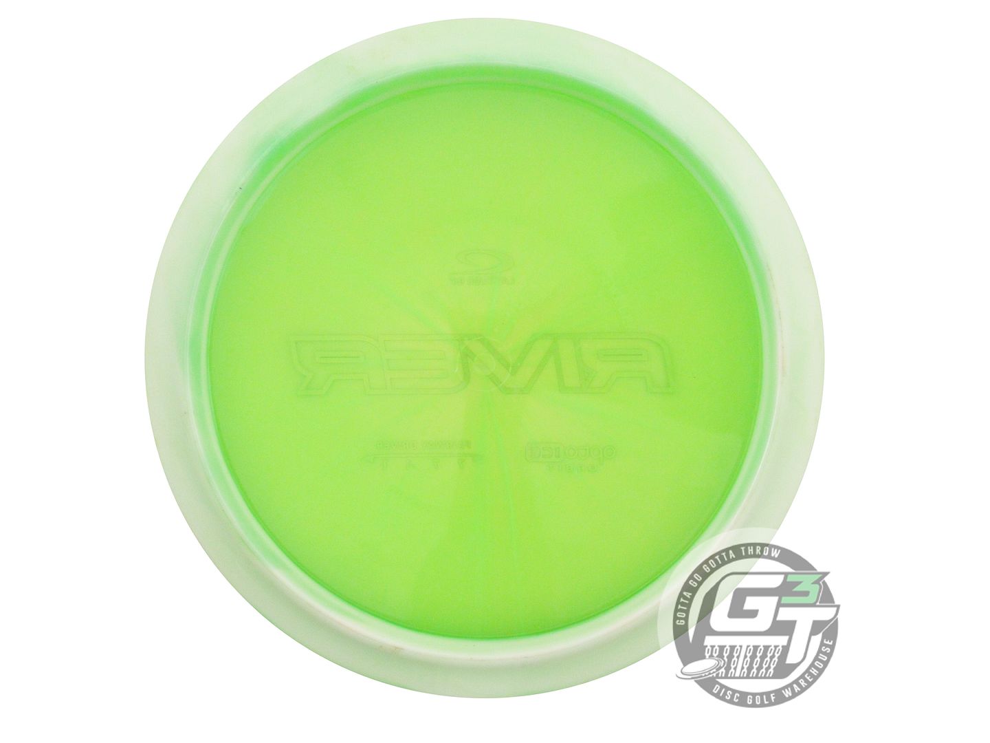 USED Latitude 64 Opto Ice Orbit River 176g White-Lime Fairway Driver Golf Disc