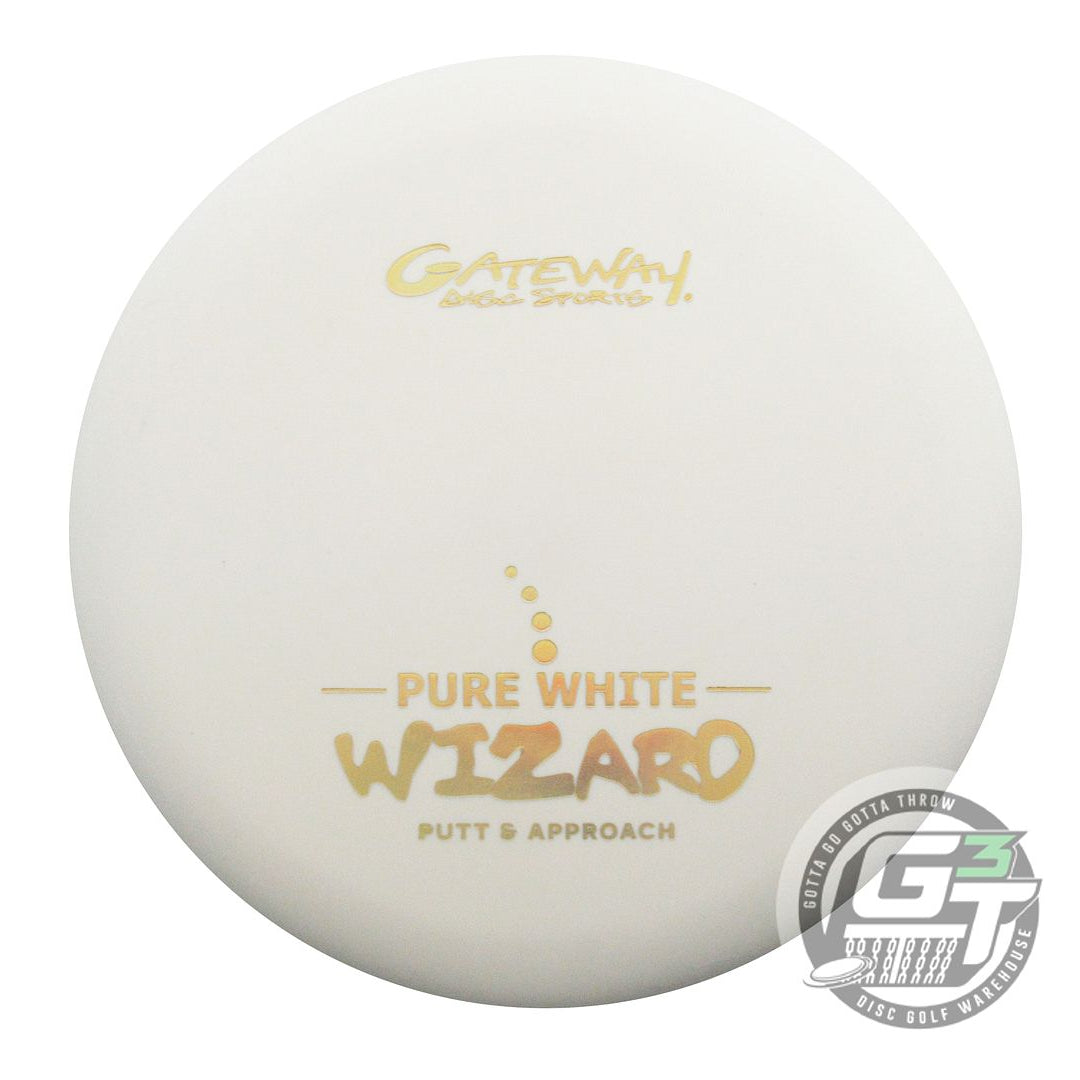 Gateway Pure White Wizard Putter Golf Disc (Individually Listed)