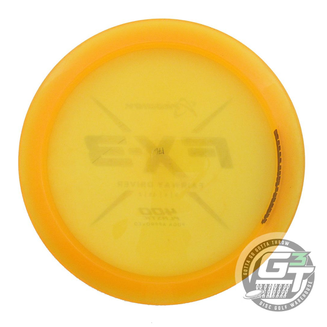 USED Prodigy Discs 400 FX3 176g Marigold Teal Star Foil Fairway Driver Golf Disc